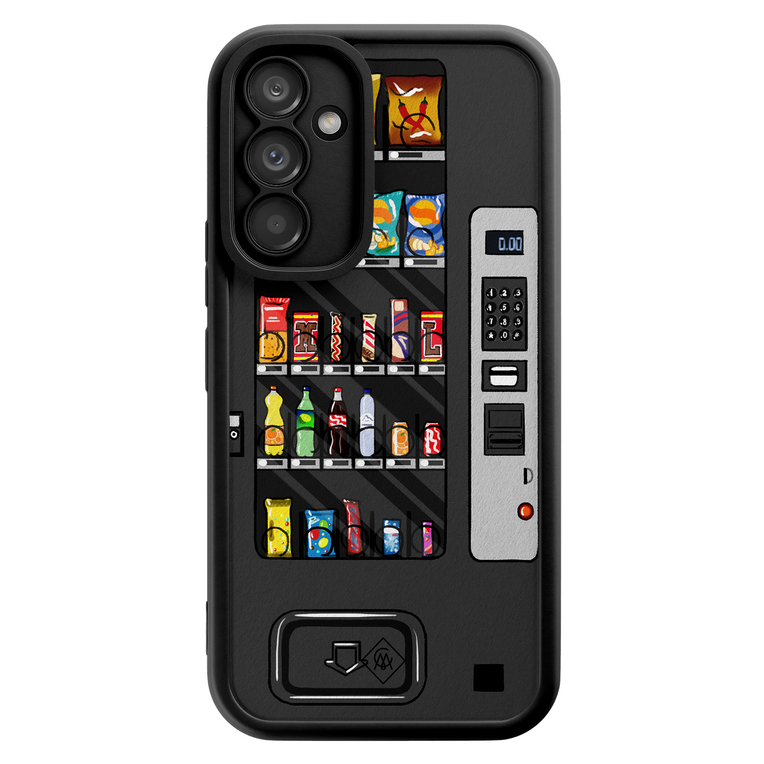 Samsung Galaxy A54 zwarte case - Snoepautomaat