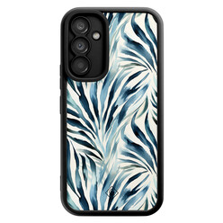 Casimoda Samsung Galaxy A54 zwarte case - Japandi waves