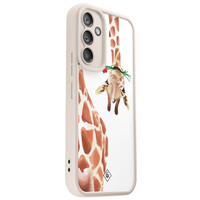 Casimoda Samsung Galaxy A54 beige case - Giraffe