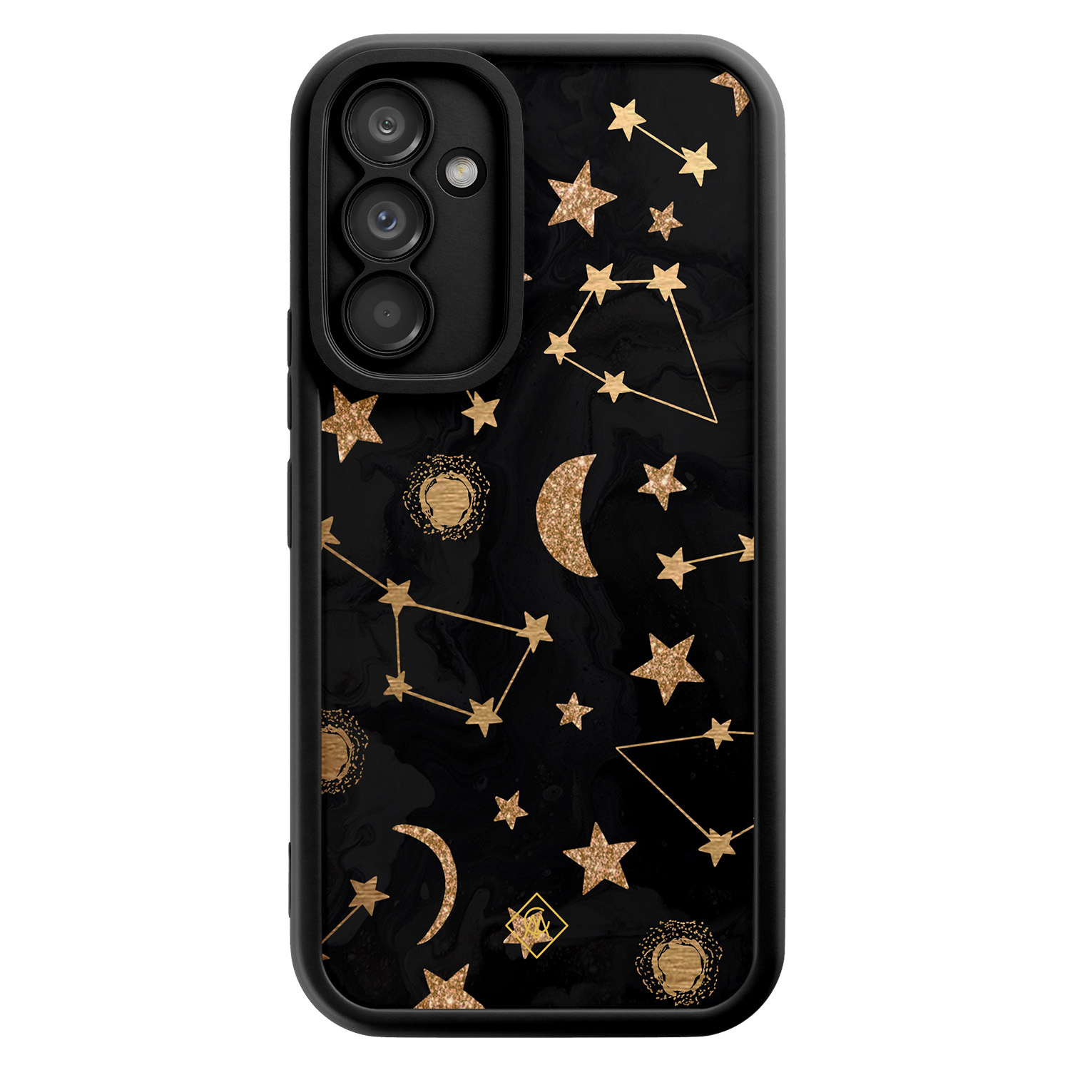 Samsung Galaxy A54 zwarte case Constellations