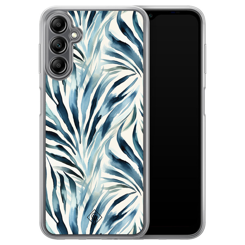 Casimoda Samsung Galaxy A14 hybride hoesje - Japandi waves