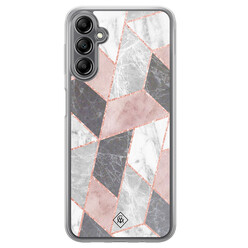 Casimoda Samsung Galaxy A14 hybride hoesje - Stone grid