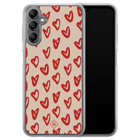 Casimoda Samsung Galaxy A14 hybride hoesje - Sweet hearts