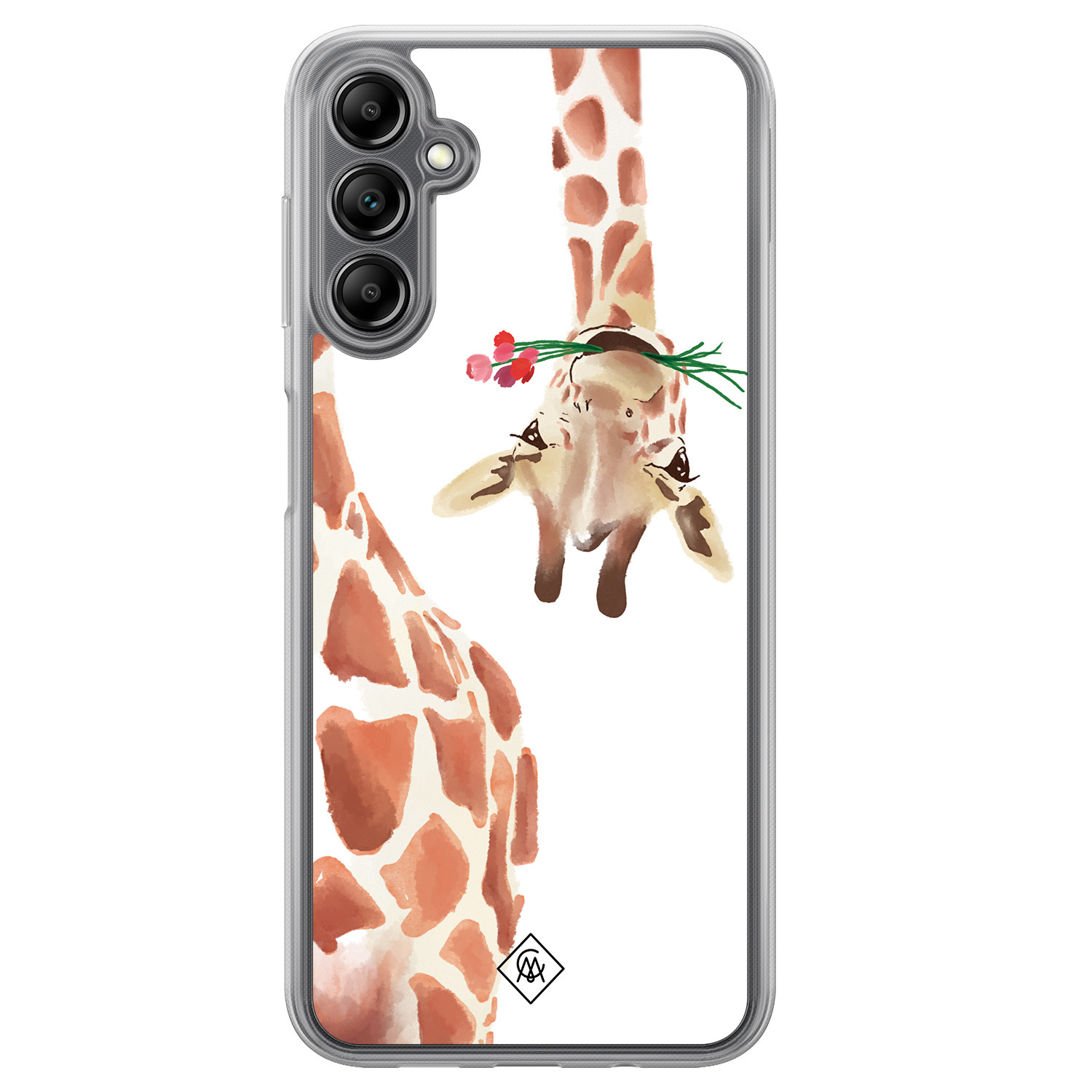 Samsung Galaxy A14 hybride hoesje - Giraffe