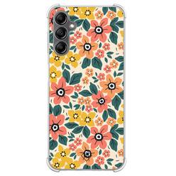 Casimoda Samsung Galaxy A14 shockproof hoesje - Blossom