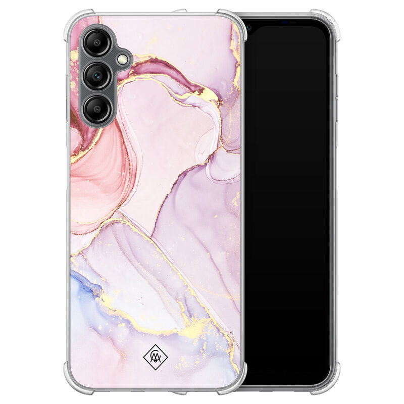 Casimoda Samsung Galaxy A14 shockproof hoesje - Purple sky