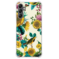 Casimoda Samsung Galaxy A14 shockproof hoesje - Sunflowers