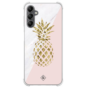 Casimoda Samsung Galaxy A14 shockproof hoesje - Ananas