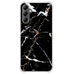 Casimoda Samsung Galaxy A14 shockproof hoesje - Marmer zwart