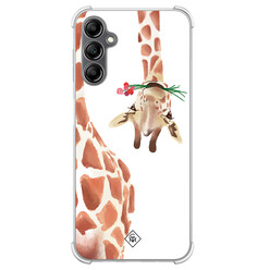 Casimoda Samsung Galaxy A14 shockproof hoesje - Giraffe