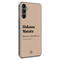 Casimoda Samsung Galaxy A14 shockproof hoesje - Hakuna matata