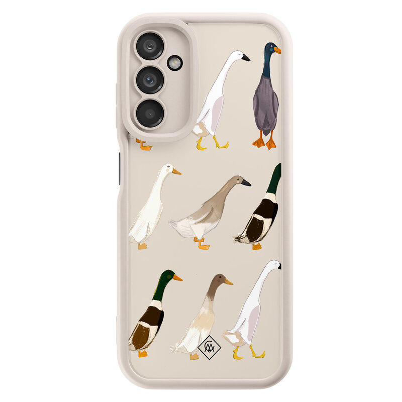 Casimoda Samsung Galaxy A14 beige case - Duck life