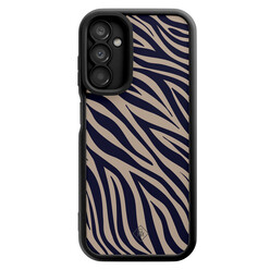 Casimoda Samsung Galaxy A14 zwarte case - Wavy twist