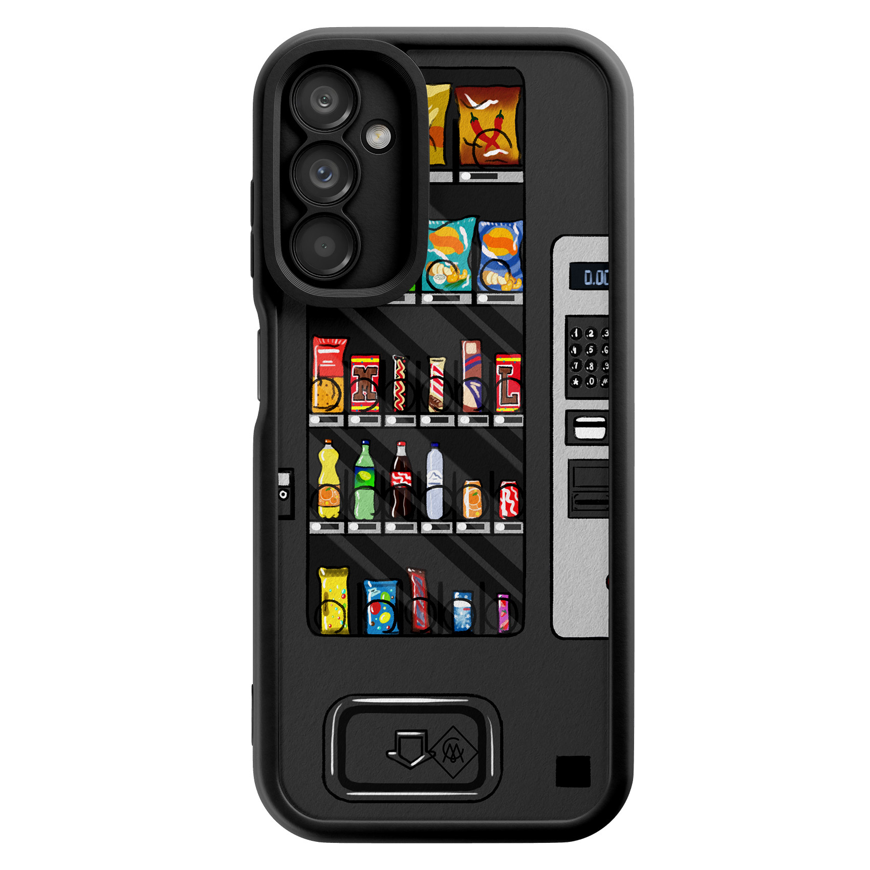 Samsung Galaxy A14 zwarte case - Snoepautomaat