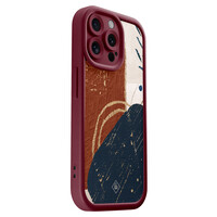 Casimoda iPhone 15 Pro Max rode case - Abstract terracotta