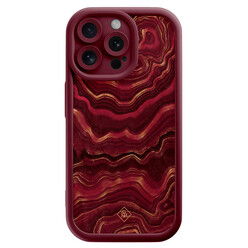 Casimoda iPhone 15 Pro Max rode case - Agate rood