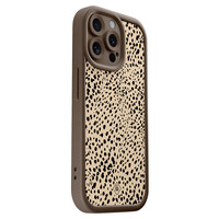 Casimoda iPhone 15 Pro Max bruine case - Spot on