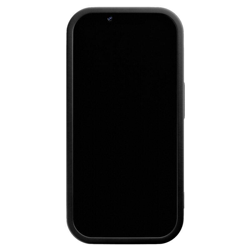 Casimoda iPhone 15 Pro Max zwarte case - Monstera leaves