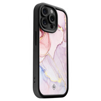 Casimoda iPhone 15 Pro Max zwarte case - Purple sky