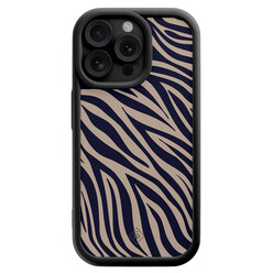 Casimoda iPhone 15 Pro Max zwarte case - Wavy twist