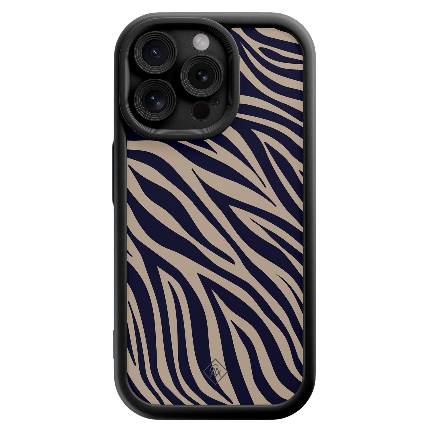 iPhone 15 Pro Max zwarte case Wavy twist