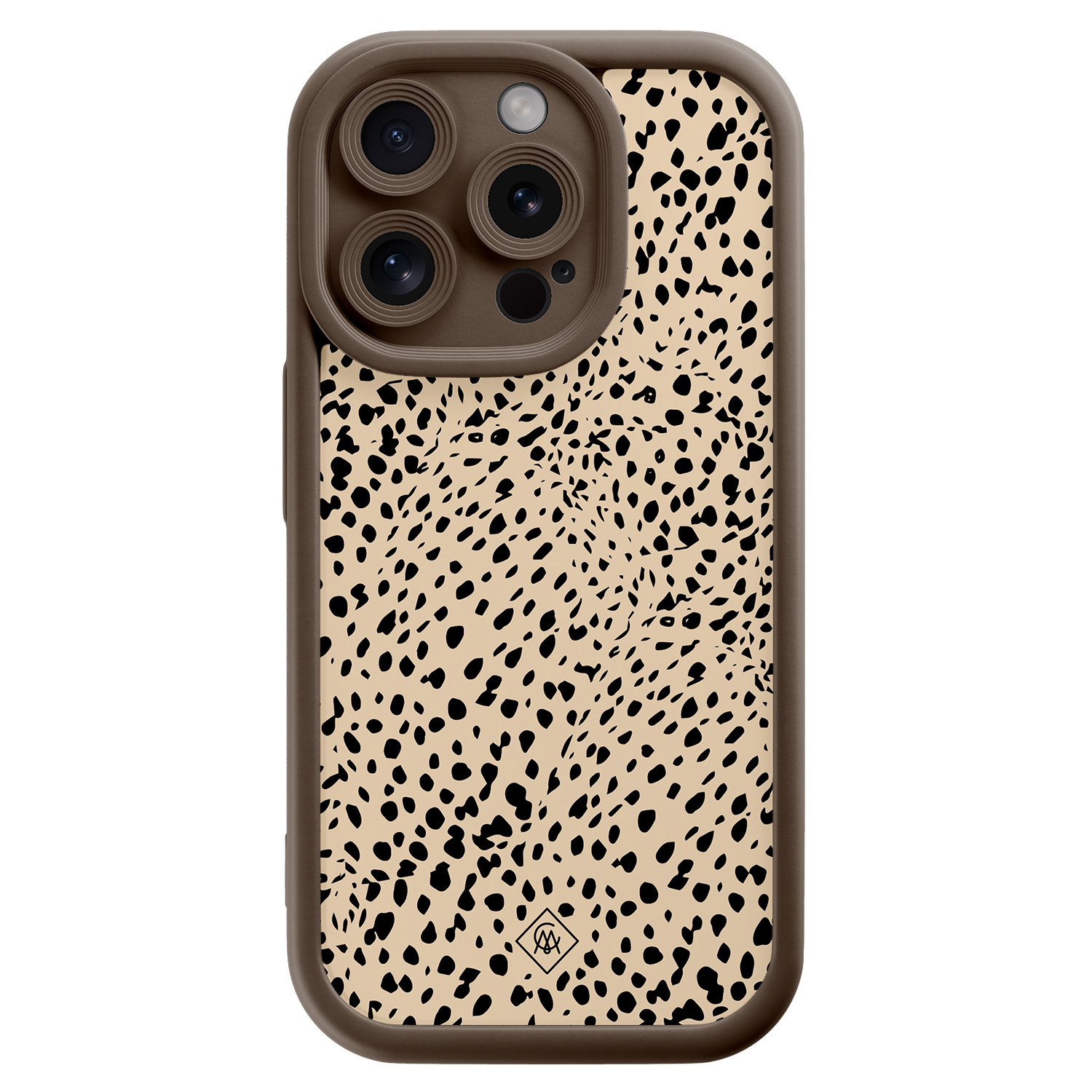 iPhone 15 Pro bruine case - Spot on