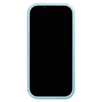 Casimoda iPhone 15 Pro blauwe case - Zwanen