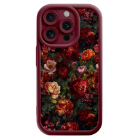 Casimoda iPhone 14 Pro rode case - Flower paradise