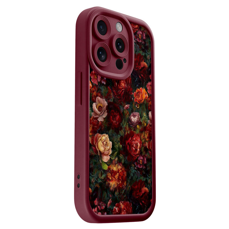 Casimoda iPhone 14 Pro rode case - Flower paradise