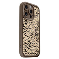 Casimoda iPhone 14 Pro bruine case - Spot on