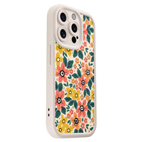 Casimoda iPhone 14 Pro beige case - Blossom