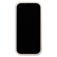 Casimoda iPhone 14 Pro beige case - Vive la vie