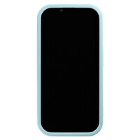 Casimoda iPhone 14 Pro blauwe case - Japandi waves