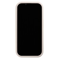 Casimoda iPhone 13 Pro beige case - Palmy leaves beige