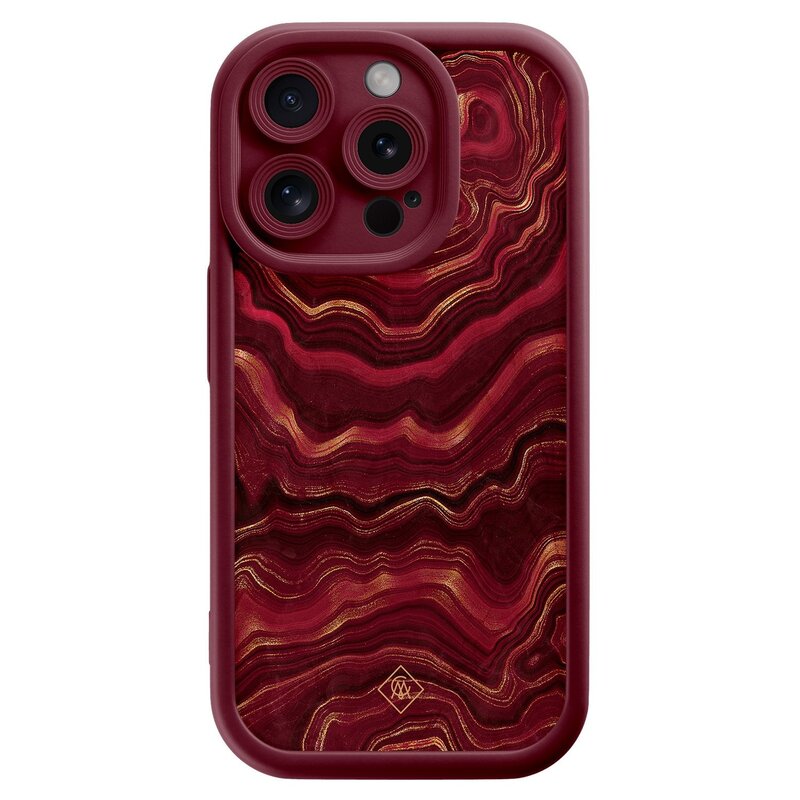 Casimoda iPhone 13 Pro rode case - Agate rood