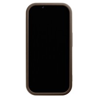 Casimoda iPhone 13 Pro bruine case - Leopard abstract