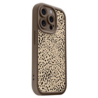 Casimoda iPhone 13 Pro bruine case - Spot on