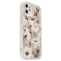 Casimoda iPhone 11 beige case - In bloom