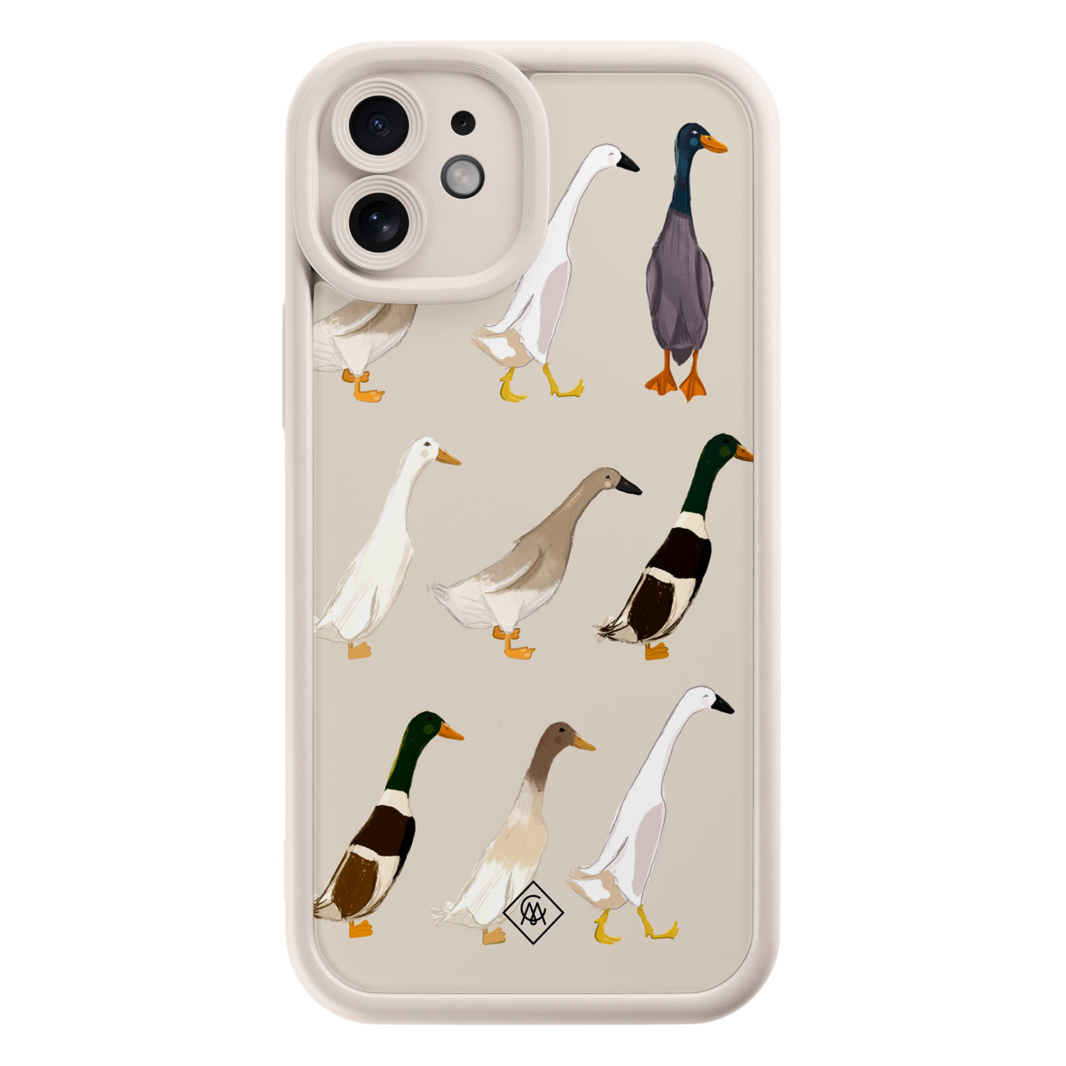 iPhone 11 beige case - Duck life