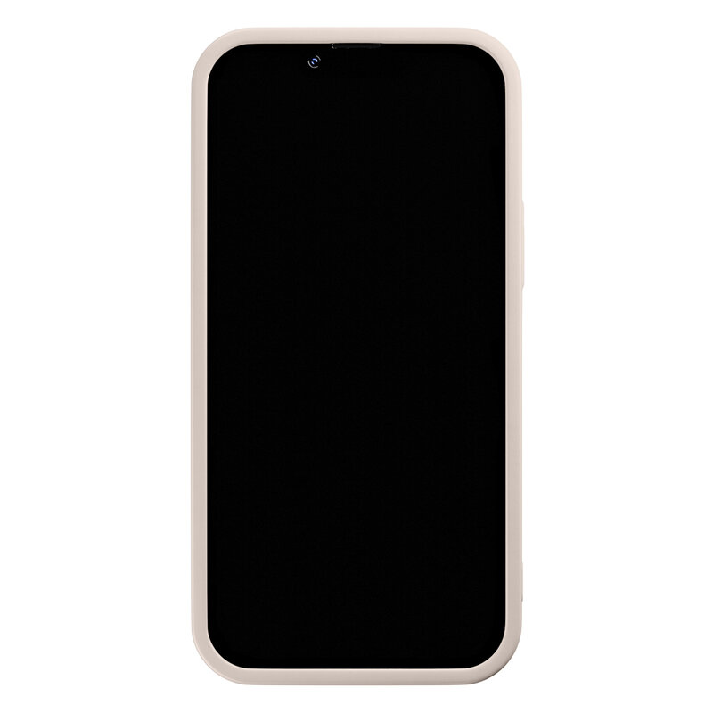 Casimoda iPhone 11 beige case - Bee happy