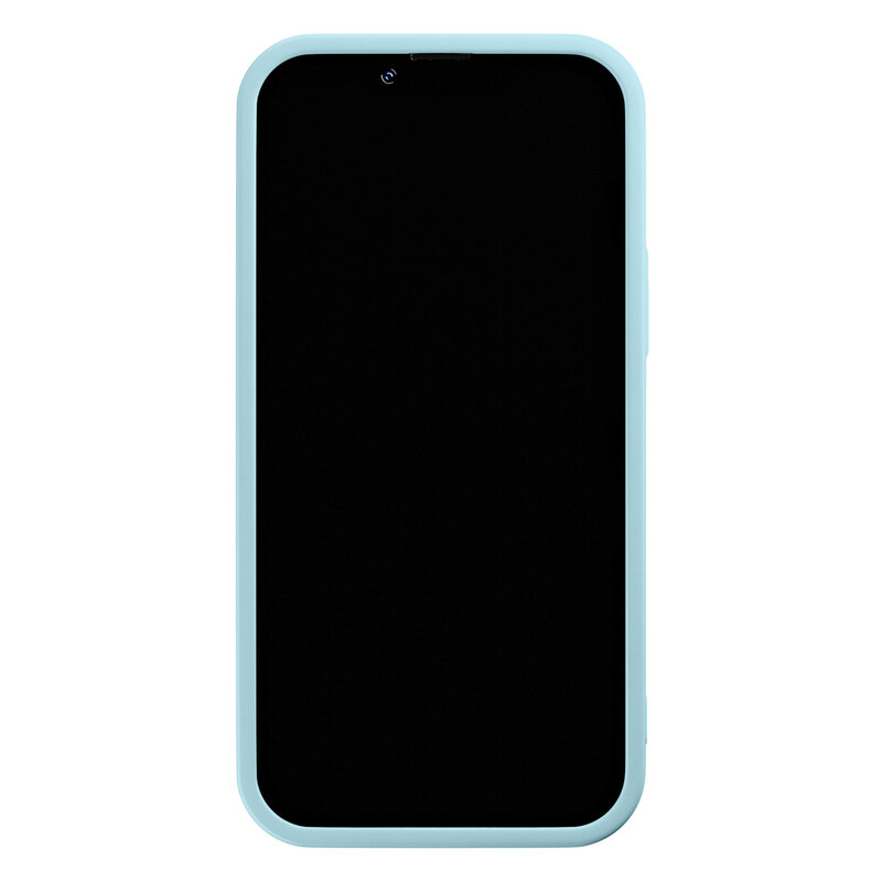 Casimoda iPhone 11 blauwe case - Japandi waves