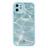 Casimoda iPhone 11 blauwe case - Aqua wave