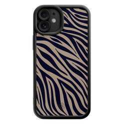 Casimoda iPhone 11 zwarte case - Wavy twist