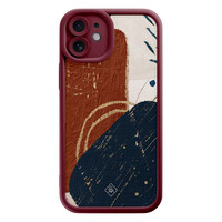 Casimoda iPhone 12 rode case - Abstract terracotta