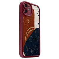 Casimoda iPhone 12 rode case - Abstract terracotta