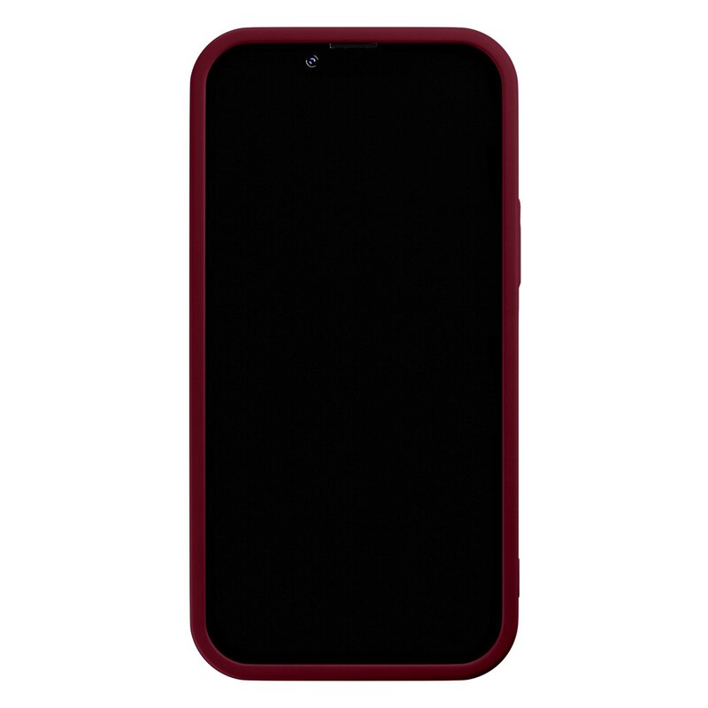 Casimoda iPhone 12 rode case - Agate rood