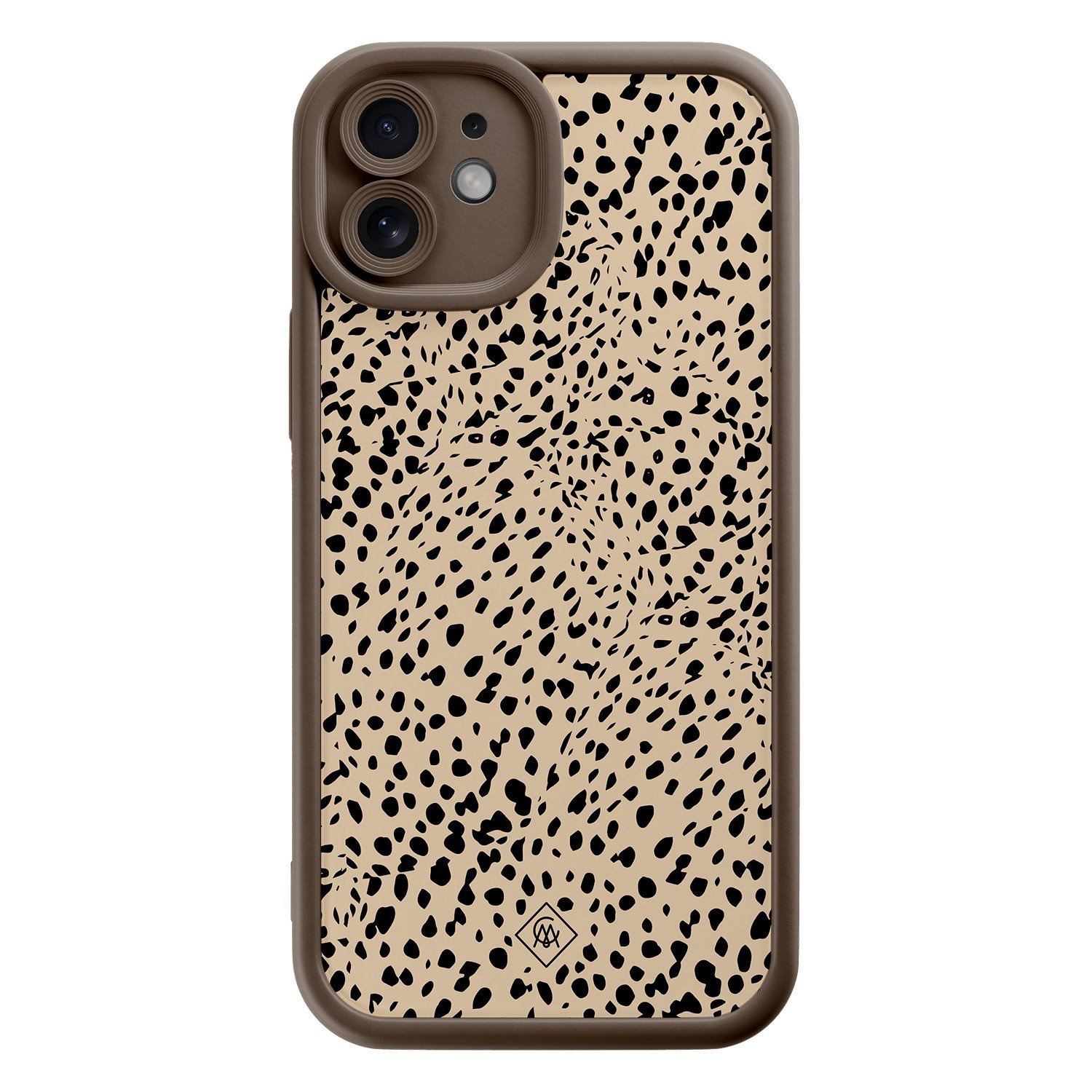 iPhone 12 bruine case - Spot on