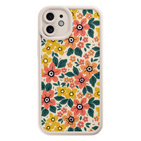 Casimoda iPhone 12 beige case - Blossom