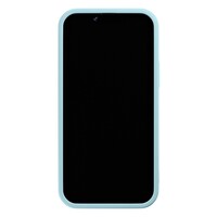 Casimoda iPhone 12 blauwe case - Zwanen