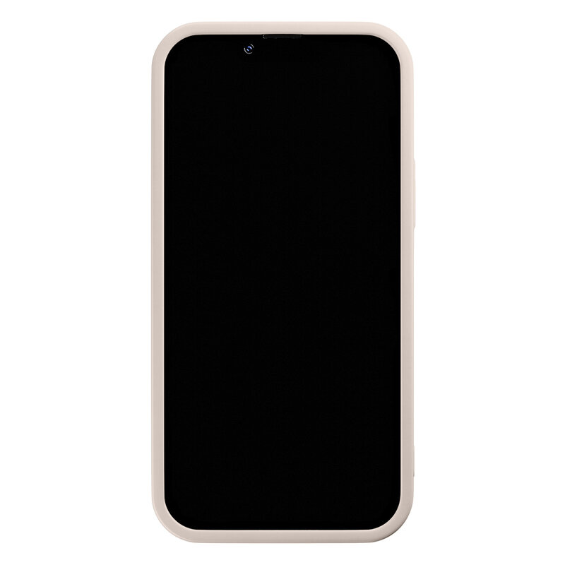 Casimoda iPhone 12 beige case - Abstract dots